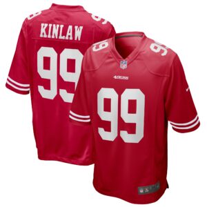 Javon Kinlaw San Francisco 49ers  Game Jersey - Scarlet