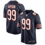 Trevis Gipson Chicago Bears  Game Jersey - Navy