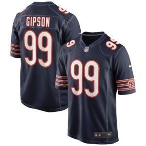 Trevis Gipson Chicago Bears  Game Jersey - Navy