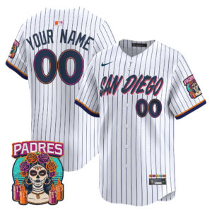 Custom #00 San Diego Padres 2026 City Connect Vapor Premier Limited Jersey - All Stitched