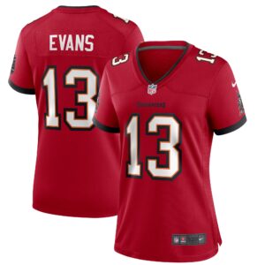 Mike Evans Tampa Bay Buccaneers  Women's Game Player Jersey - Red