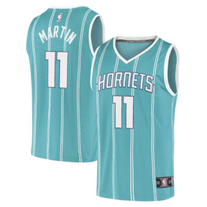 Cody Martin Charlotte Hornets  2020/21 Fast Break Replica Jersey - Icon Edition - Teal