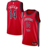 Brandon Ingram New Orleans Pelicans  Unisex Swingman Jersey - Red - Statement Edition