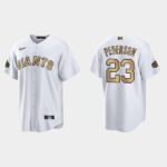 Men's San Francisco Giants #23 Joc Pederson 2022 All-Star Game Cool Base Jersey - White