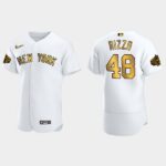 Men's New York Yankees #48 Anthony Rizzo 2022 All-Star Game Flex Base Jersey - White