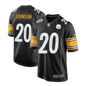 Kaleb Johnson #20 Men's Replica Home Jersey