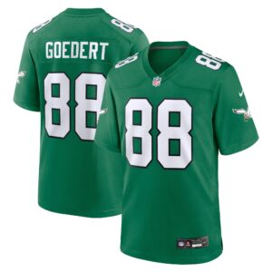 Dallas Goedert Philadelphia Eagles Youth Game Jersey - Kelly Green