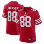 Tyron Johnson San Francisco 49ers  Team Game Jersey - Scarlet