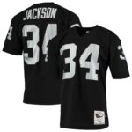 Bo Jackson Las Vegas Raiders  1990 Authentic Throwback Retired Player Jersey - Black