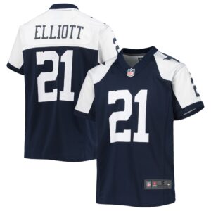Ezekiel Elliott Dallas Cowboys  Youth Alternate Player Game Jersey - Navy