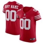 San Francisco 49ers  Vapor Elite Custom Jersey - Scarlet