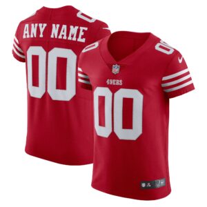 San Francisco 49ers  Vapor Elite Custom Jersey - Scarlet