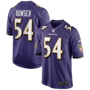 Tyus Bowser Baltimore Ravens  Game Player Jersey - Purple