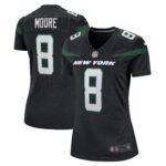 Elijah Moore  New York Jets Women's Game Jersey - Stealth Black