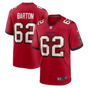 Graham Barton Tampa Bay Buccaneers 2024 Draft First Round Pick Player Game Jersey - Red