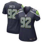 Tyreke Smith Seattle Seahawks  Women's Game Player Jersey - College Navy