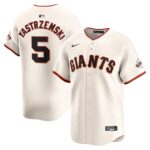 Men's San Francisco Giants Mike Yastrzemski  Cream Home Limited Player Jersey