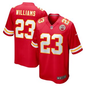 Joshua Williams Kansas City Chiefs  Game Player Jersey - Red