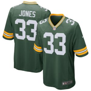 Aaron Jones Green Bay Packers  Game Jersey - Green