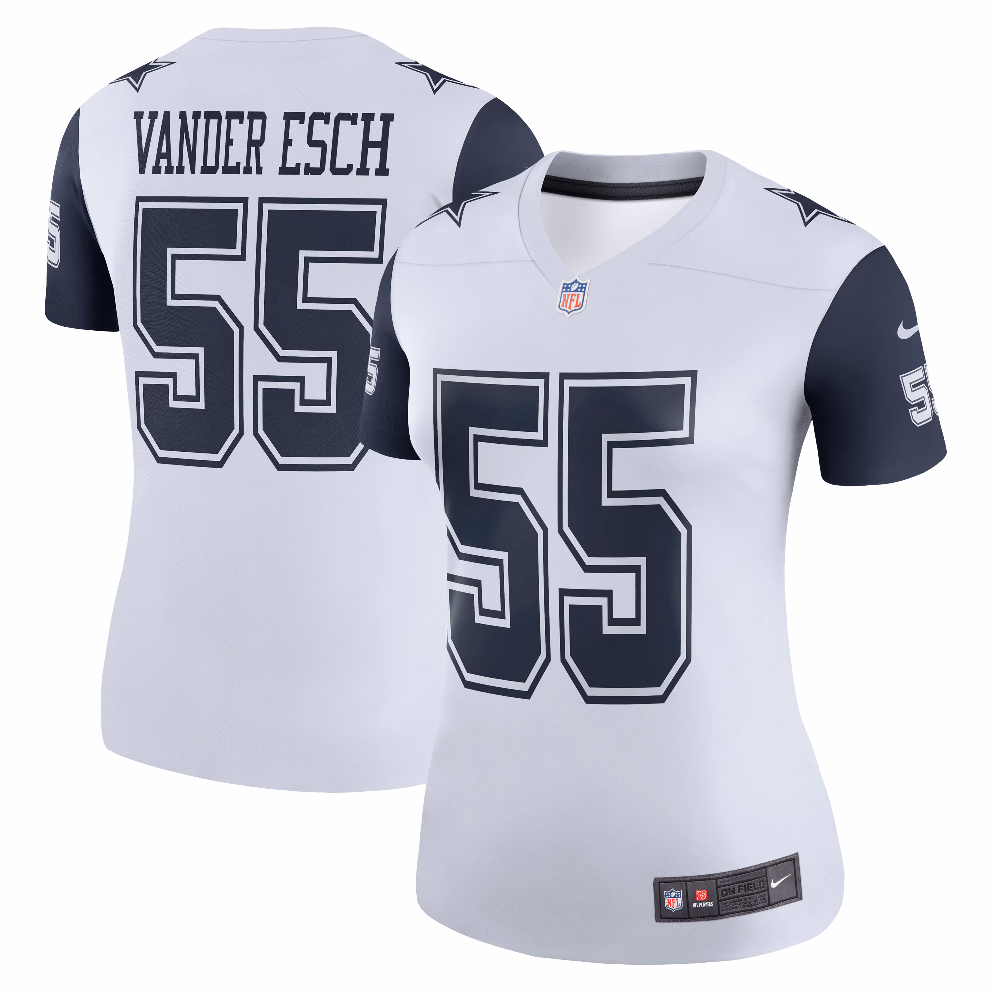 Leighton Vander Esch Dallas Cowboys Women's Color Rush Legend Player Jersey - White