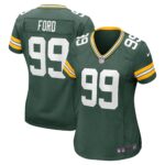 Jonathan Ford Green Bay Packers  Women's Player Game Jersey - Green