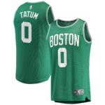 Jayson Tatum Boston Celtics  Fast Break Replica Jersey Kelly Green - Icon Edition