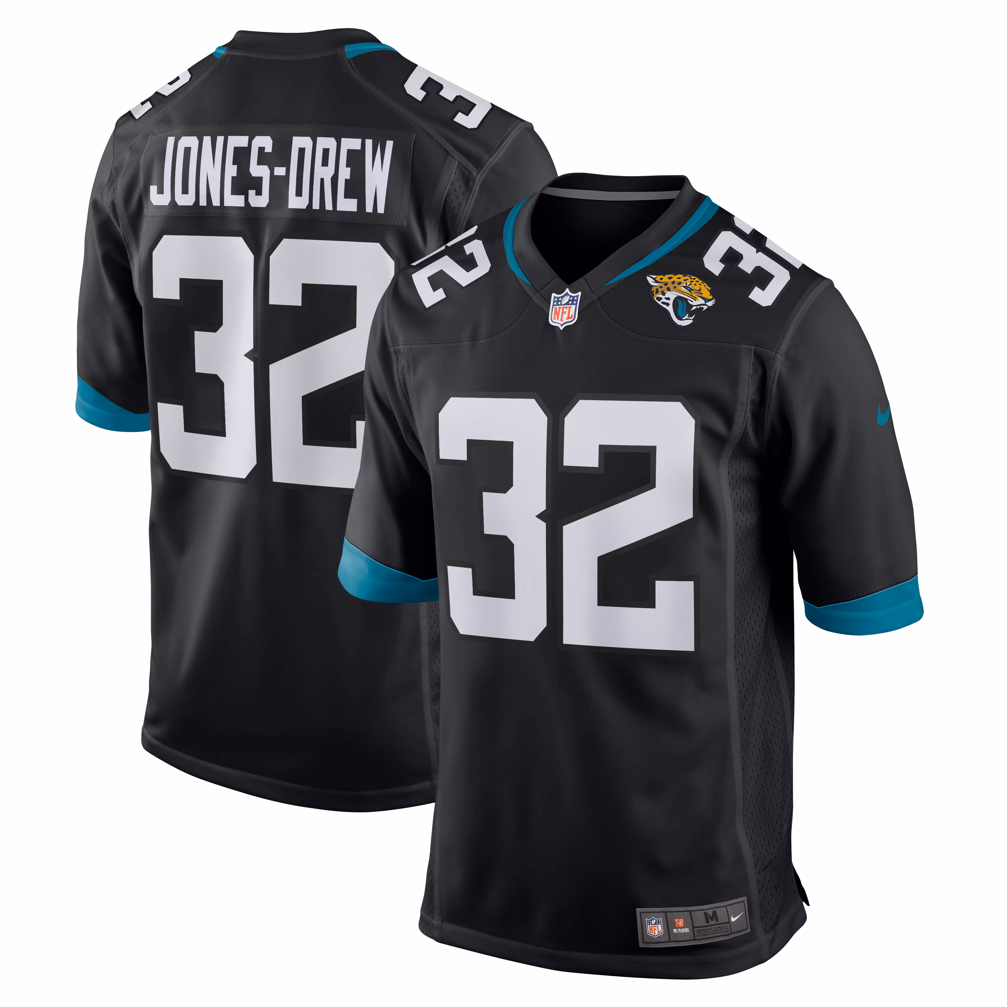 Maurice Jones-Drew #32 Jacksonville Jaguars Retired Player Alternate Game Jersey - Black