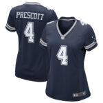 Dak Prescott Dallas Cowboys Women's Game Team Jersey - Navy