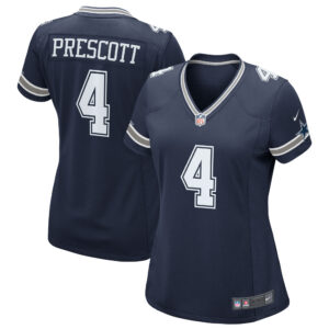Dak Prescott Dallas Cowboys Women's Game Team Jersey - Navy