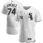 Men's  Chicago White Sox #74 Eloy Jimenez White Home 2020 Player Jersey
