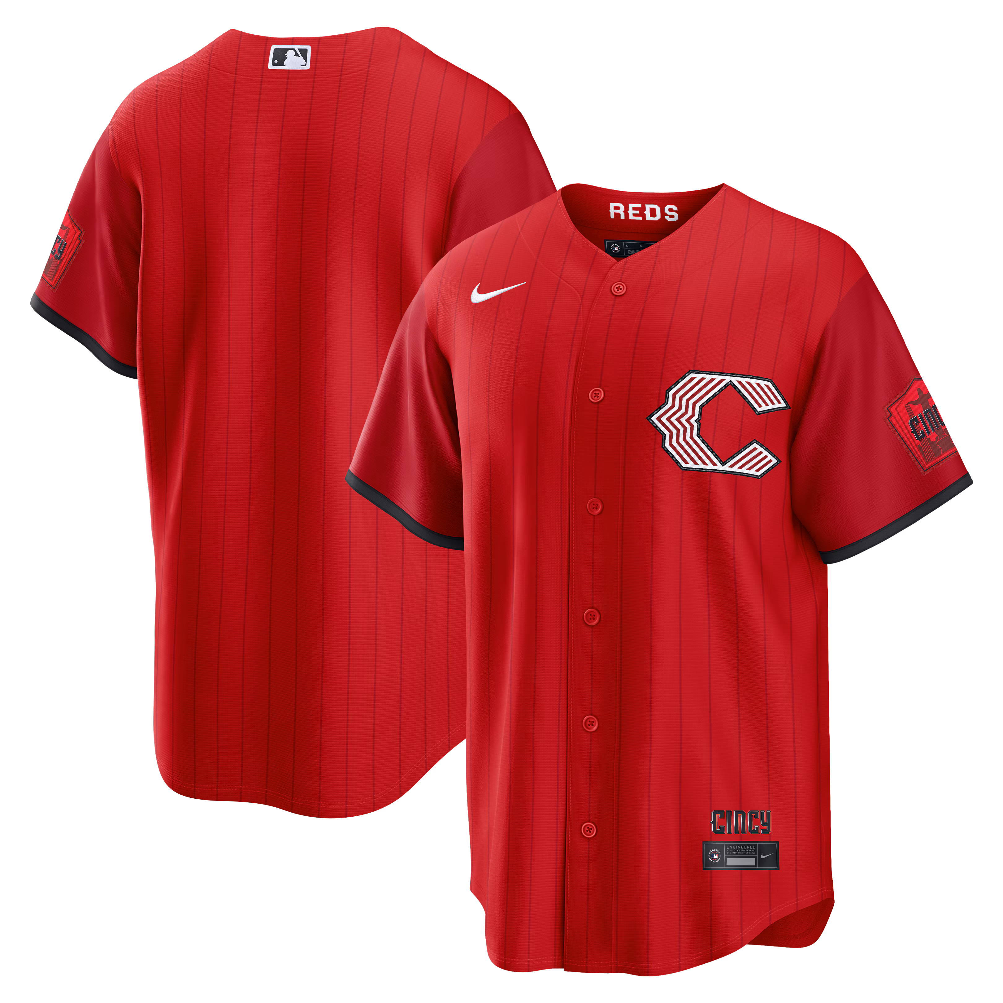 Cincinnati Reds Red 2026 City Connect Stadium Jersey