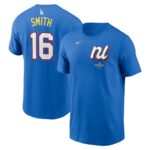 Will Smith National League 2025 All-Star Edition Name & Number T-Shirt - Royal