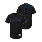 Men's Miami Marlins Don Mattingly Collection Alternate 2019 Flex Base Jersey
