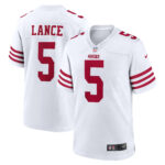 Trey Lance San Francisco 49ers  Team Game Jersey - White
