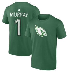 Men's Kyler Murray Green Arizona Cardinals St. Patrick's Day Icon Player T-Shirt