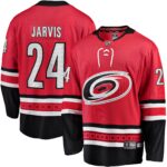 Seth Jarvis Carolina Hurricanes Home Breakaway Player Jersey - Red