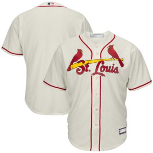 St.Louis Cardinals Big & Tall Replica Team Jersey - Cream