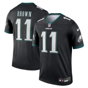 A.J. Brown Philadelphia Eagles #11 Legend Jersey - Black