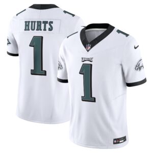 Jalen Hurts #1 Philadelphia Eagles Vapor F.U.S.E. Limited Jersey - White
