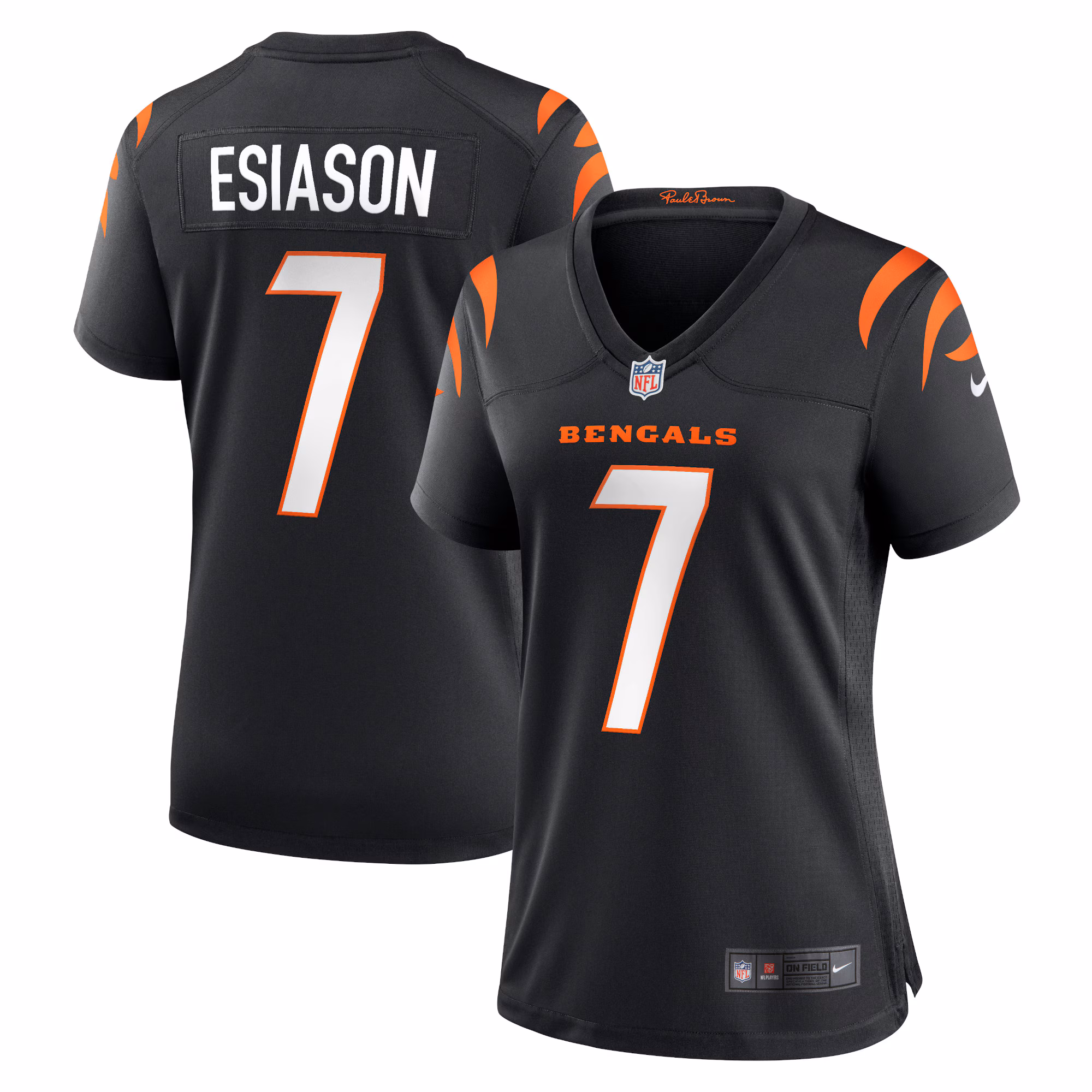 Boomer Esiason Cincinnati Bengals Women's Retired Player Jersey - Black