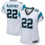 Christian McCaffrey Carolina Panthers  Women's Game Player Jersey - White