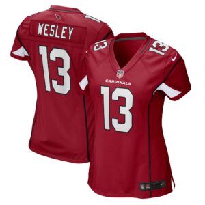 Antoine Wesley Arizona Cardinals  Women's Game Player Jersey - Cardinal