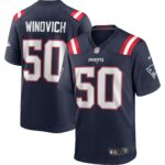 Chase Winovich New England Patriots Game Player Jersey - Navy