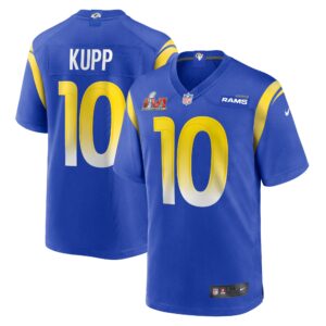 Cooper Kupp Los Angeles Rams  Super Bowl LVI Bound Game Patch Jersey - Royal