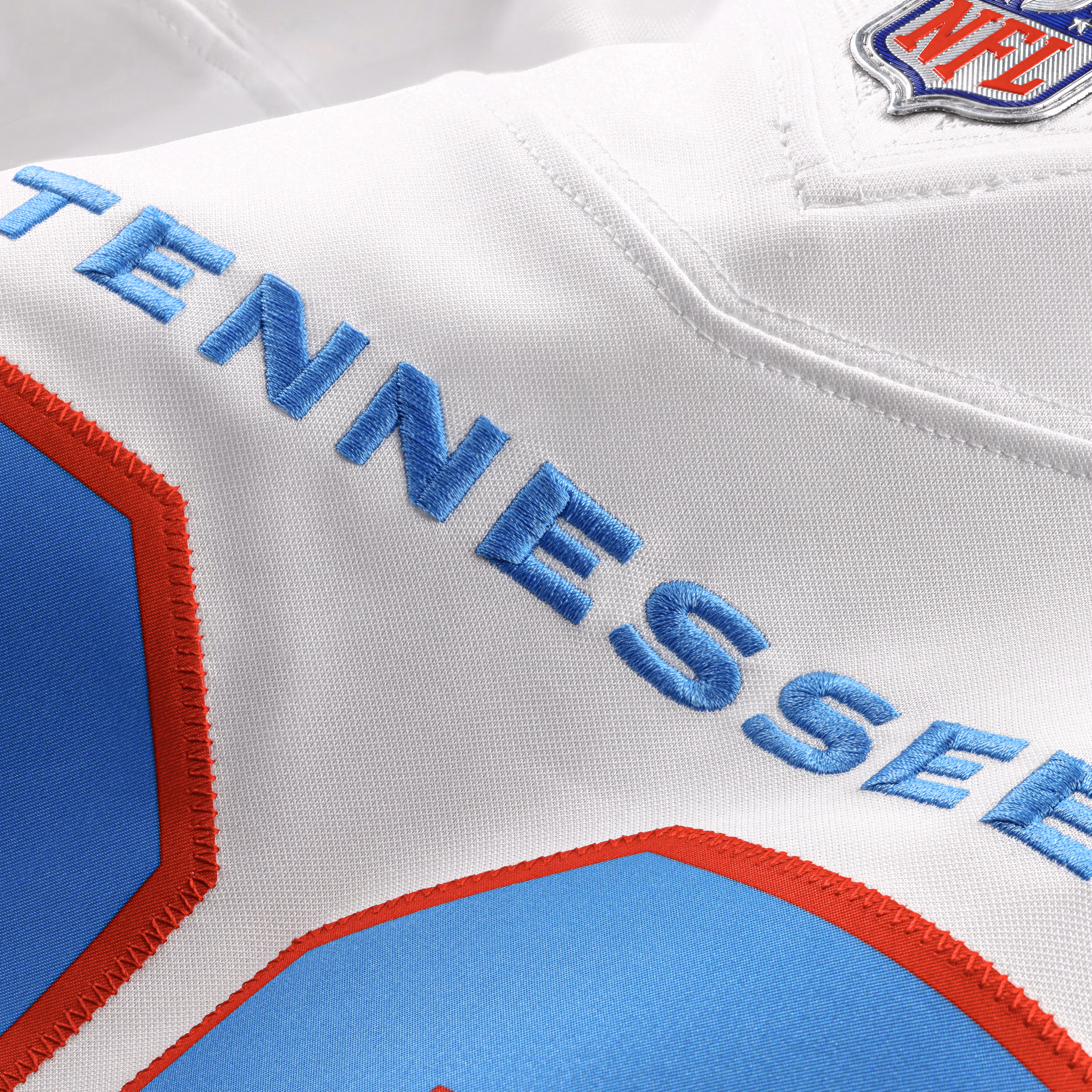 Cameron Ward #1 Tennessee Titans White Vapor F.U.S.E. Sewn Down Limited Jersey - Image 6