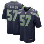 Frank Clark Seattle Seahawks  Game Jersey - College Navy