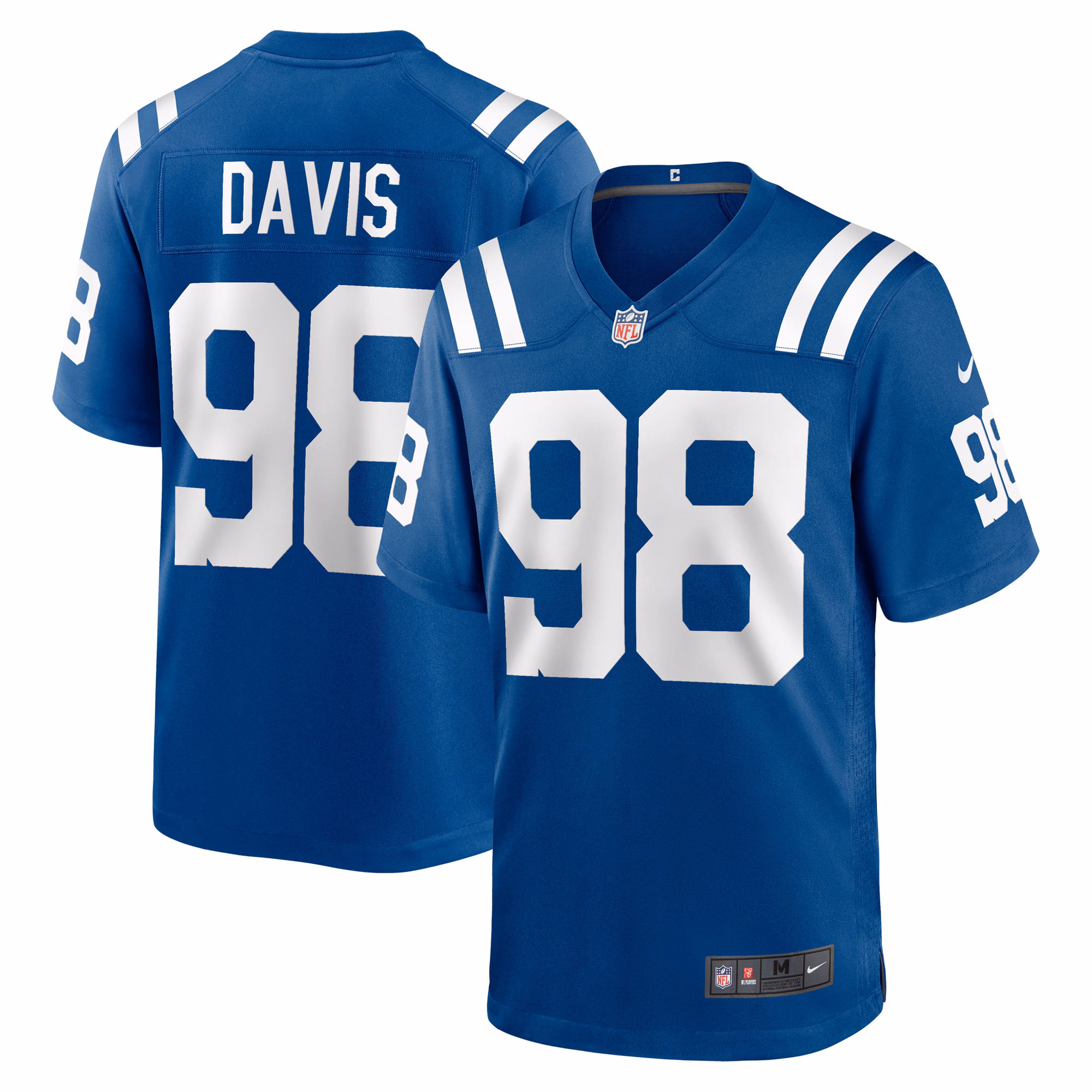 Raekwon Davis Indianapolis Colts Game Jersey -  Royal