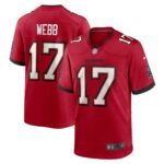 Raleigh Webb Tampa Bay Buccaneers  Game Jersey -  Red