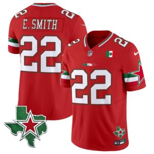Emmitt Smith # 22 2025 Dallas Cowboys Mexico Vapor Limited Jersey - All Stitched