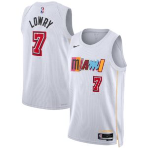 Kyle Lowry Miami Heat Unisex 2022/23 Swingman Jersey - City Edition - White